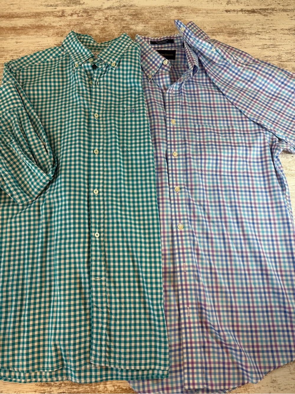 Southern Tide and Allen Edmonds Men's Checked Button-Down Shirts